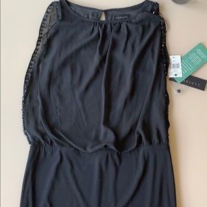 formal black dress